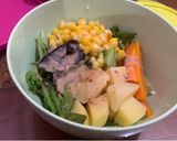 Foto langkah ke 6 dari resep 10. Salad sayur wijen sangrai (diet).
