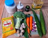 Foto langkah ke 1 dari resep Sayur Bening Oyong Komplit.