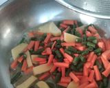 A picture of step 2 of Paneer Jalfrezi with Aloo Kulcha.