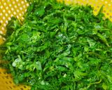 कच्चे बथुए के पराठे (Kachhe bathue ke parathe recipe in Hindi) रेसिपी चरण 1 फोटो
