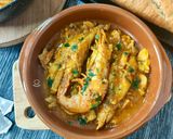 Foto del paso 8 de la receta: Cazuela de rape con pota y gambón