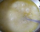 A picture of step 3 of Suji Ka white halwa.
