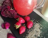Une image de l'étape 5 de Jus fraise anis vert bio.