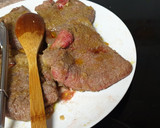 Foto del paso 2 de la receta: Casi cachopo en salsa de vino con champiñones