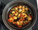 Foto del paso 4 de la receta Gazpachos manchegos con conejo