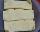 Foto langkah ke 3 dari resep Lumpia Pisang (coklat/keju).