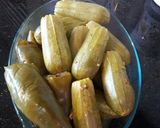 A picture of step 6 of Stuffed Zucchini and Green Peppers.