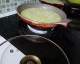 Foto langkah ke 8 dari resep Martabak Pandan Teflon.