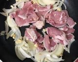 รูปขั้นตอนการทำที่ 2 ของ สันนอกหมูผัดกิมจิ