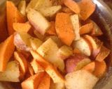 Foto del paso 2 de la receta: Papas y boniatos rústicos sin horno