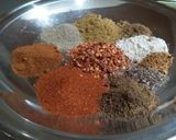 A picture of step 1 of Dum keema.