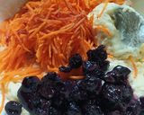 Foto del paso 1 de la receta: Muffins De Zanahoria Y Arándanos / Carrot And Blueberry Muffins
