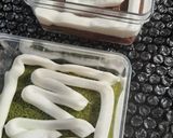 Foto langkah ke 2 dari resep Dessert Box Roti Tawar Matcha.