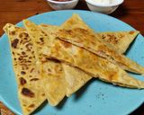 A picture of step 8 of Cheese Paratha.