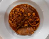 Foto del paso 10 de la receta: Butifarras con calamar y garbanzos