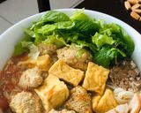 Hình bước làm 6 của món Bún Riêu