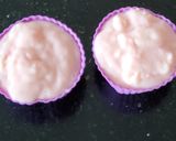 முட்டை இல்லாத ரோஸ் புட்டிங்(heart shape eggless pudding recipe in tamil) ரெசிபி ஸ்டேப் 5 புகைப்படம்