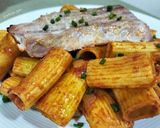 Foto del paso 10 de la receta: Rigatoni con ventresca de atún al teriyaki