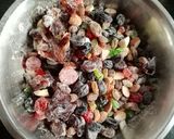 A picture of step 2 of Christmas Fruit Cake.