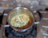 Foto langkah ke 5 dari resep Nasi Tim Sayur Udang.
