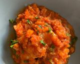A picture of step 3 of Tomato Fish Stew.