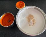 A picture of step 1 of Chettinad Special Spicy Murukku.