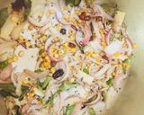 A picture of step 2 of Lemon rice.