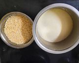A picture of step 1 of Cheese Palak Pizza Dosa.