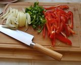 Foto del paso 1 de la receta: Fajitas de pollo especiadas