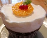 Une image de l'étape 7 de Soufflés glacés aux mandarines.