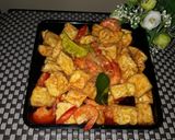 Foto langkah ke 4 dari resep Tahu Udang Bumbu Merah Putih.
