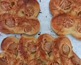 Foto langkah ke 7 dari resep Roti Sosis.