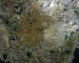 Omlet teri nasi langkah memasak 3 foto