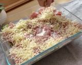 Rakott hús tejszínes zöldséggel🥦🥕🫑 recept fázis 3 fotója