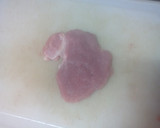 Foto del paso 3 de la receta: Solomillo de cerdo adobado y a la plancha con papas cocidas y salsa de manzana asada