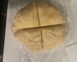 Foto del paso 5 de la receta: Naan (pan plano) keto, con mantequilla y ajo