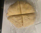 Foto del paso 5 de la receta: Naan (pan plano) keto, con mantequilla y ajo
