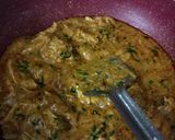 A picture of step 3 of Chicken Bharta.
