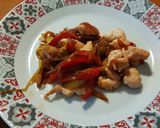 Foto del paso 6 de la receta Pechuga de pavo a la soja y picante