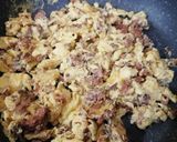 A picture of step 3 of Eggs with Longaniza 🍳.