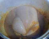 Foto del paso 16 de la receta: Pollo relleno de frutas pasas a la imperial al horno
