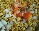 A picture of step 1 of Chana jor garam.