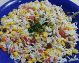 Foto del paso 1 de la receta: Ensalada de arroz con hierbabuena y pasas