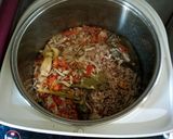 Foto langkah ke 4 dari resep Nasi Liwet Beras Merah.