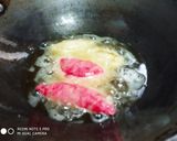 A picture of step 4 of Multi colour Gujiya.