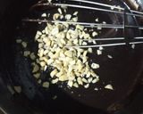 A picture of step 1 of Bourbon Biscuits cake.