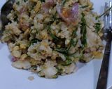 รูปขั้นตอนการทำที่ 5 ของ ข้าวผัดไข่ชะอม
