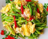 Foto langkah ke 4 dari resep Orak Arik Telur Buncis Saus Tiram.