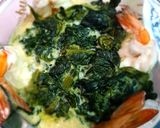 รูปขั้นตอนการทำที่ 1 ของ กุ้งนึ่งผักโขม