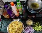 चिल्ली पनीर (chilli paneer recipe in Hindi) रेसिपी चरण 2 फोटो